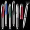 5 Pieces Stylus Pen for Touchscreen Devices, Multi-Function Capacitive Pen with LED Flashlight and Ballpoint