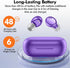 5.4 48H Headset Lanteso True Wireless Bluetooth Earbuds, Playtime,Light Weight Headphones in Ear Buds Built in Mic
