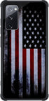 Tnarru Compatible with Samsung Galaxy S20 FE Case, American Flag Pattern Hard PC Back and Soft TPU Sides