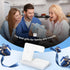 SMILE STATION 3 1 17-12 Wireless Charging Station for Apple Devices: in Foldable Qi Compact Case-Friendly Charger Stand