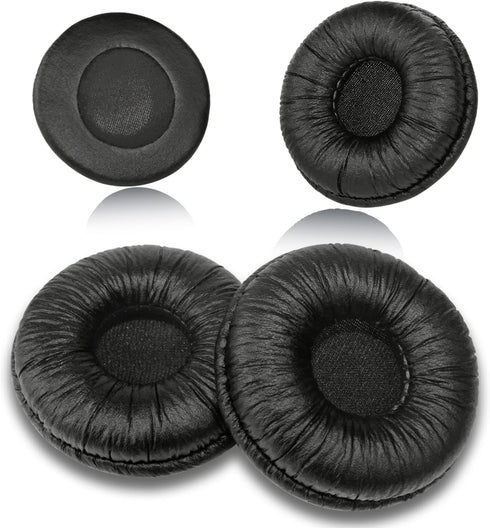 Ear Cushions for Plantronics Headset Replacement, Compatible with HW251N HW261N HW510 HW520 Blackwire (4 Pack)