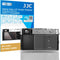 JJC Anti-Scratch Tempered Glass Screen Protector for Fujifilm X100VI, X100V, X-T4, X-E4 Digital Camera