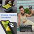 AICase iPhone 14 Plus Case (6.7") - Rugged, Heavy Duty, Shockproof, Dust Proof, with Glass Screen Protector.
