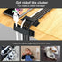 Cable Management Clips, 20Pcs Wire Organizers for TV PC Ethernet Cable Holder for Home Office (Black)