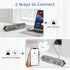 HPSWUW PC Speaker for Computer, Wired USB Powered Bluetooth Computer Speakers with Stereo Clear Sound, Gaming Speakers