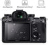 PCTC 0.3mm 9H Hardness Tempered Glass Screen Protector for Sony alpha A6600 A6100 A6400 A6000 A6300 A5000 Nex-7 NEX-6