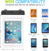 MoKo Universal Waterproof Case, Tablet Dry Bag Pouch for iPad Mini 2019/4/3/2 and Samsung Tab up to 8.3" - Clear