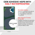Compatible Samsung Galaxy Note 10+ Back Glass Cover Case Replacement, 6.8-Inches with Installation Kit