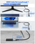 4K 3FT 3D, 2.2 PS5, HDMI Extender Cable HDMI Extension, High Speed HDMI Male to Female Adapter Supports ARC, HDR, HDCP