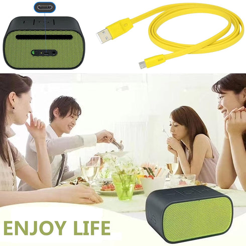 UE Boom Charging Cord Replacement, Micro USB Charger Cable for Ultimate Ears UE Boom 2, Megaboom, Miniboom, Yellow,