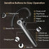 Headset, 120Hrs IPX7, V5.4 Atheewon Bluetooth Wireless Bluetooth Earpiece with ENC Noise Canceling Mic, Talk Single-Ear