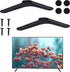 Goktvai 2pcs Universal TV Stand Legs for 32in/81cm, Black TV Mounting Brackets Replacement