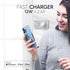 TALK WORKS USB Cable Compatible w/ iPhone 14/14 Plus/14 Pro/14 Pro Max, 13/Mini/Pro/Pro Max, 12/Mini/Pro/ProMax, Phone, AirPods, iPad - 5' Lightning Cable Wall Charger Adapter - MFI Certified (White)