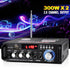 AV-298BT 600W 2 5.0 Stereo Audio Amplifier, Max Amp Channel Wireless Bluetooth Power Amplifier System, Home Amplifiers