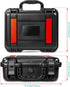 Waterproof Hard Case with DIY Customizable Foam Insert - 11 x 9 x 5in (Black)