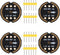 4pcs INMP441 Omnidirectional Microphone I2S Interface Digital Output Sensor Module for ESP32