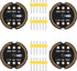 4pcs INMP441 Omnidirectional Microphone I2S Interface Digital Output Sensor Module for ESP32