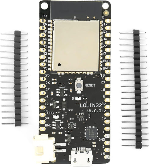 Walfront ESP-32 ESP-WROOM-32 Development Board, WiFi & Bluetooth Card Module, 4MB Flash WEMOS Lolin32 V1.0.0
