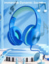 Kids Over-Ear Headphones with Cord, Microphone, 85/94dB Volume Limit, Wired Headphones for School, Toddler Headphones