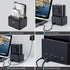 SSK 3.0 2.5 3.5 inch (2x20TB Aluminum Hard Drive Docking Station, USB to SATA Dual Bay External HDD Dock Caddy Reader