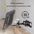 BONTEC 23-70 Inch 99 lbs, 400x400mm, 16" Full Motion TV Wall Mount for TVs, Hold up to Max VESA Swivel Tilt Dual Arms
