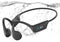 SAMVEK Swimming Headphones Bone Conduction Headphones, IP68 Waterproof Wireless Earphones Built-in MP3