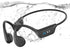 SAMVEK Swimming Headphones Bone Conduction Headphones, IP68 Waterproof Wireless Earphones Built-in MP3