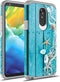 Rosebono Compatible Case for LG Stylo 5 / Stylo 5 Plus - Slim Hybrid Dual Layer Shockproof Hard Cover (Starfish)