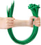 Shappy 50 Pcs Heavy Duty Zip Ties, Strong Large Cable Wire Ties for Bundling Crops and Water Pipes (Green, 24 Inch)