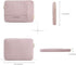 BAGSMART Laptop Sleeve Bag, Pink, Compatible with MacBook Air/Pro 13-13.3 inch & MacBook Pro 14 Inch, Protective Case