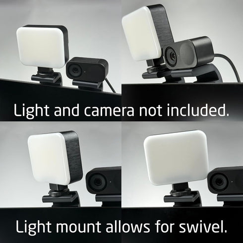Gadget Ray Webcam and Light Mount for Computer or Laptop Monitor