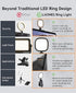 LitONES 97.8+, 50 Upgraded Ring Light for Laptop, Monitor & Desk Eye-Caring Diffused LED Computer Light
