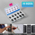 500pcs M2 M2.5 M3 Laptop Notebook Computer Replacement Screws Kit, PC Flat Head Phillips Assortments