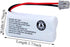 BAOBIAN BT-1021 BBTG0798001 Handset BT1021 BT-1008 BT-1016 2.4V 2 Pack Rechargeable Battery Replacement Compatible