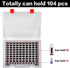 FULLCASE USB Flash Drive Case Organizer for 104pcs Thumb Drives, Electronic Accessories Holder for Sandisk/Samsung/PNY
