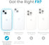 Speck Presidio2 15 6.1 inch 14 13 Grip iPhone Case - - Compatible with iPhone & - Bleached Bone/Heirloom Gold/Hazel