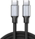 USB C Car Charger with 60W Braided USB C Cable 3ft, 2-pack, Mini 60W USB C Fast Charging Cigarette Lighter, Dual PD3.0