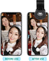 Toddmomy 2 Sets 3-in-1 Phone Camera Lens Kit with Fisheye, Macro, and Wide Angle Lenses for Smartphones, Black Clip-on