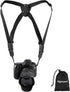 Camera Harness Strap, Cross Shoulder Quick Release Straps for Binoculars, Rangefinders, Compatible with Canon, Nikon,
