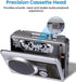 Mersoco Cassette Cassette 3.5MM Portable Recorder Player & AM/FM Radio, Compact Tape Player with Headphone Jack