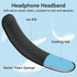 Geekria Medium Cooling-Gel Headband Cover + Pad Set Protector for Razer, JBL, Plantronics, Sennheiser, Logitech
