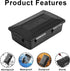 Hard Carrying Case for Flipper Zero, Protective Cover with Mesh Pocket for Cable (Case Only)