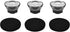 3X Voyager 5200 Ear Tips Replacement,Ultra Comfort Silicone Voyager Legend Eartips with in-Ear Foam for Plantronics Ploy Voyager 5200 5220 5210 Series Bluetooth Headset Earphone Buds-Small