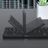Luqeeg Foldable Bluetooth Keyboard, 81 Keys Pocket Keyboard, Rechargeable Full Size Slim Keyboard for Windows Tablet PC