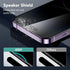 ESR 3 Pack Privacy Screen Protector for iPhone 14 Pro, Anti-spy Tempered Glass, Micro-curved Edges, Case Friendly
