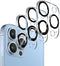 Dengduoduo 3 Pack Tempered Glass Camera Lens Protector for iPhone 13 Pro & Pro Max, Ultra HD, 9H Hardness, Easy Install.