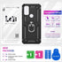 LeYi Military-Grade Phone Case for Moto G Play 2023/G Pure/G Power 2022, with 2 Pcs Screen Protectors (Black)