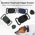 2 Pack Waterproof Dog Collar Holder for Samsung Galaxy SmartTag 2, Silicone GPS Tracker Case - Pink, Blue
