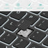 TECURS Bluetooth Keyboard & Mouse Combo for iPad, 7-Color Backlit, Rechargeable, Compatible with iPad 10th/9th/8th Gen,