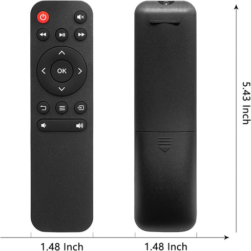 HODSEUKIN BL128 Replacement Remote for Mini Projector,Compatible with ELEPHAS Portable Projector.